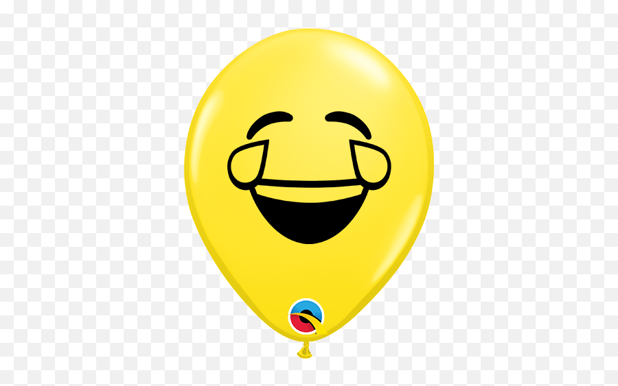Round Smiley Faces Assortment - Happy Face Emoji Balloons,Crayola Emoticon