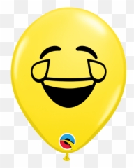 Round Smiley Faces Assortment - Happy Face Emoji Balloons,Crayola Emoticon