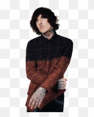 Olisykes Oli Sykes Oliver Bmth Bring Me - Drop Dead Tie Dye Flannel Shir Emoji,Oliver Sykes Emoji