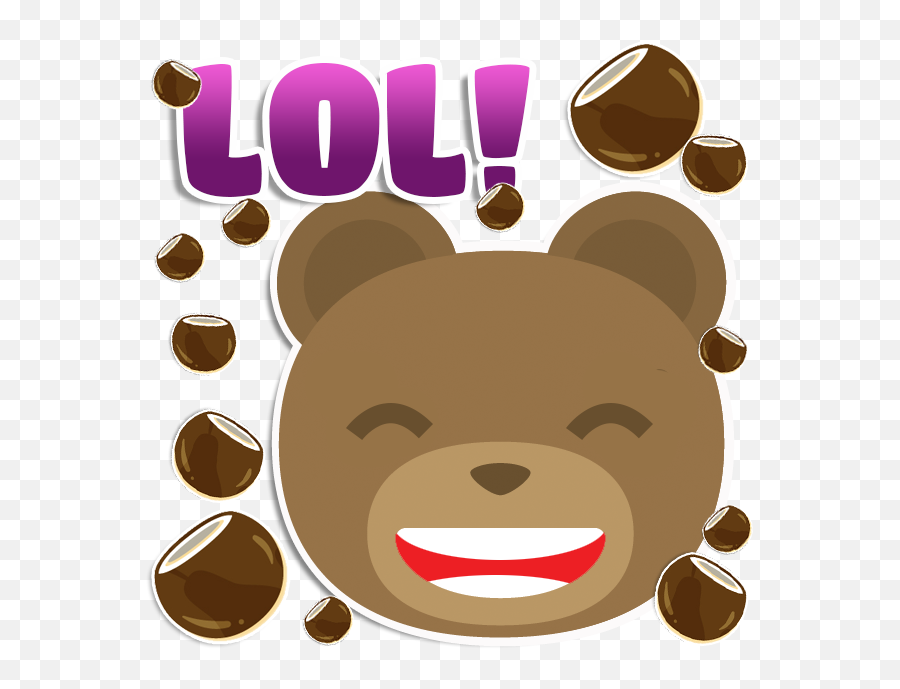 Free Cutest Teddy Rama Sticker Pack Hd Freelancer - Happy Emoji,Cool Im Emoticons