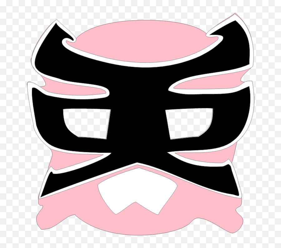 Pink Power Ranger Samurai Mask - Power Rangers Samurai Clipart Mask Emoji,Facebook Pink Blue Power Ranger Emoticon