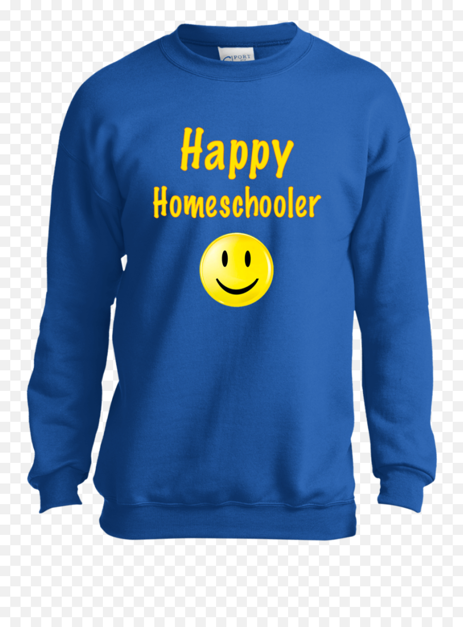 Happy Homeschooler Youth Sweatshirt U2013 The Homeschool Express - Diesel Brothers T Shirt Emoji,Bbe Emoticon