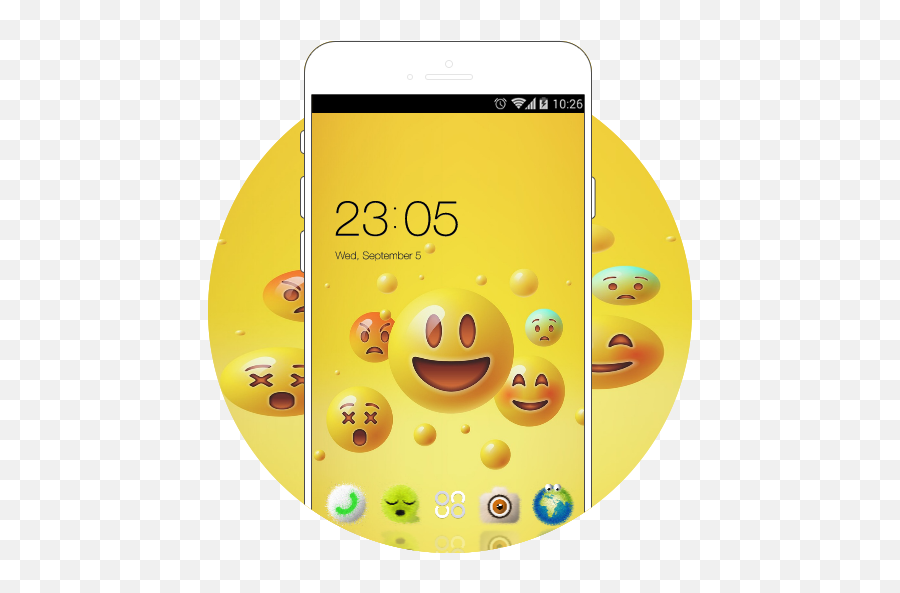 Happy Smile Emoji Free Android Theme - Post World Emoji Day,Emoji Wallpaper Huge