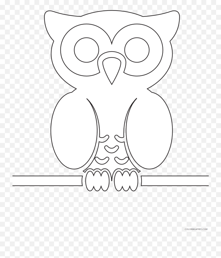 Coloring Pages Owl - Dot Emoji,Hoot Owl Emojis