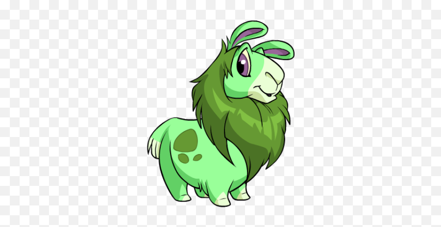 Green Gnorbu Rainbow Pool Neopets Wardrobe - Neopets Meme Emoji,Emotion For Green