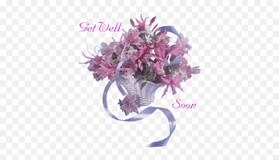 Get Well Soon Glitters For Myspace - Artificial Flower Emoji,Fb Emoticons Get Well Soon