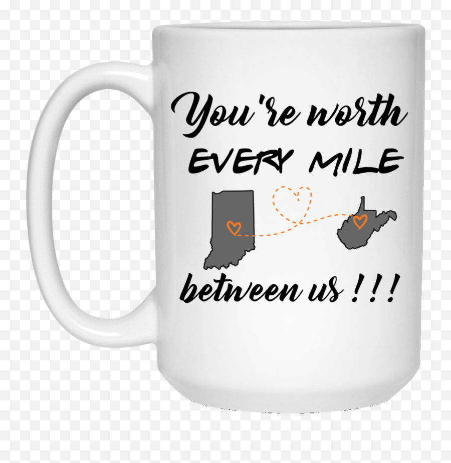 Funny Quote Coffee Mug - Magic Mug Emoji,West Virginia Emoji