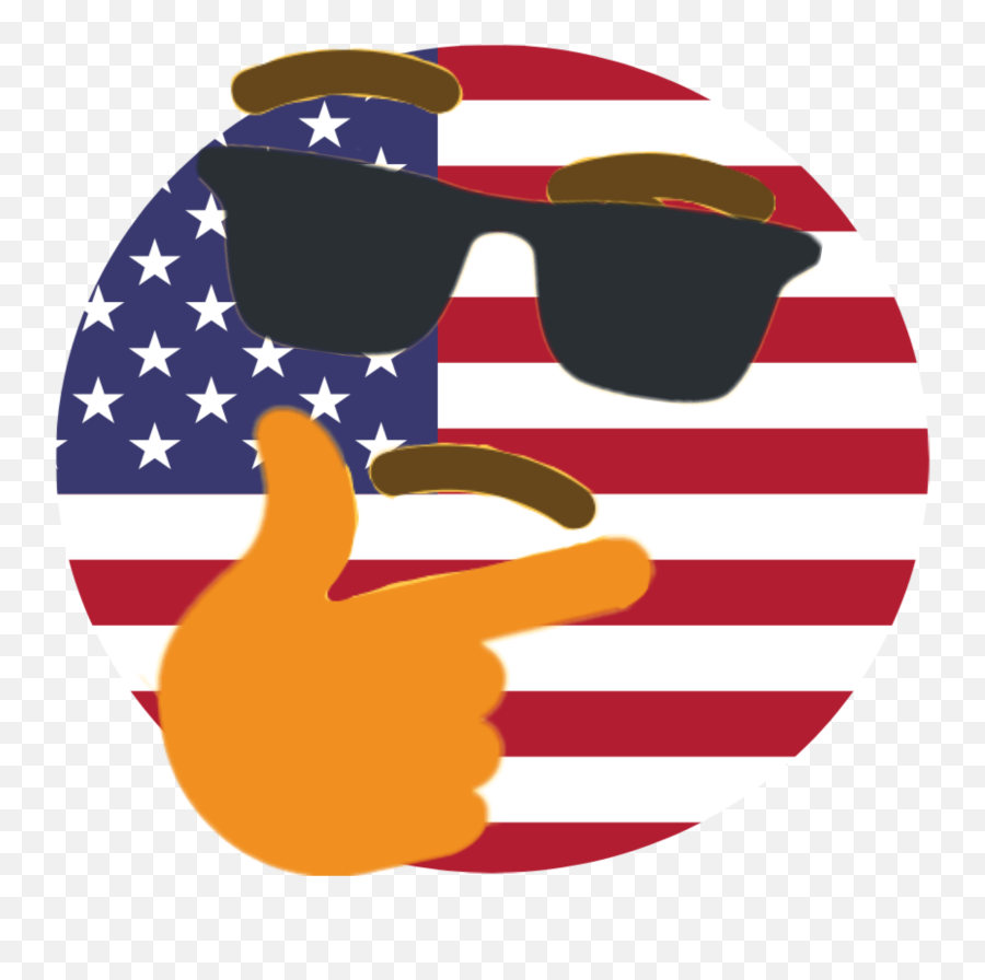 Thinkus - United States Flag Circular Emoji,All New Emojis November 2018