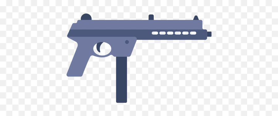 Walther Mpl Machine Gun Flat Transparent Png U0026 Svg Vector - Carl Walther Gmbh Emoji,Cool Text Emoticon Mafia Gun