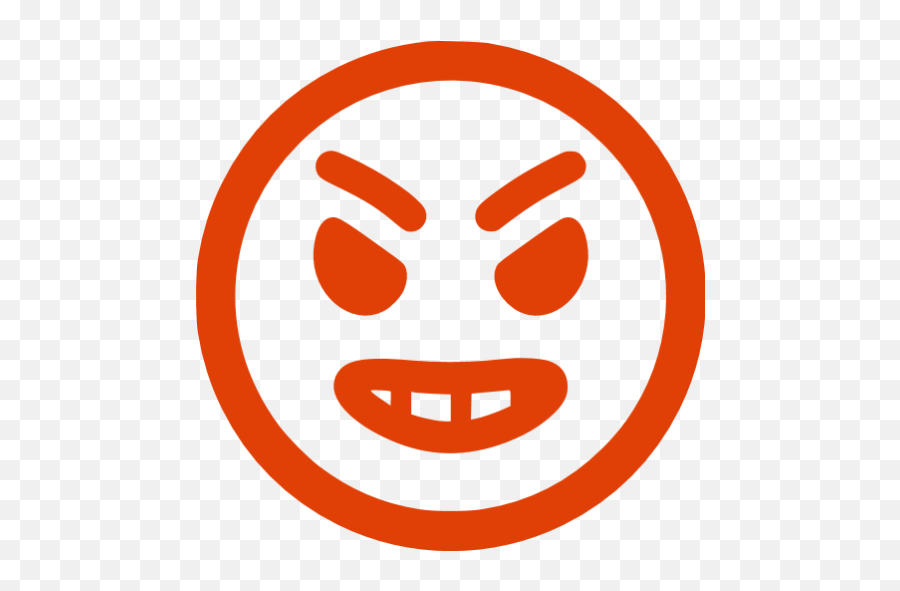 Soylent Red Angry Icon - Red Angry Icon Png Emoji,Angry Emoticon With Red Thing
