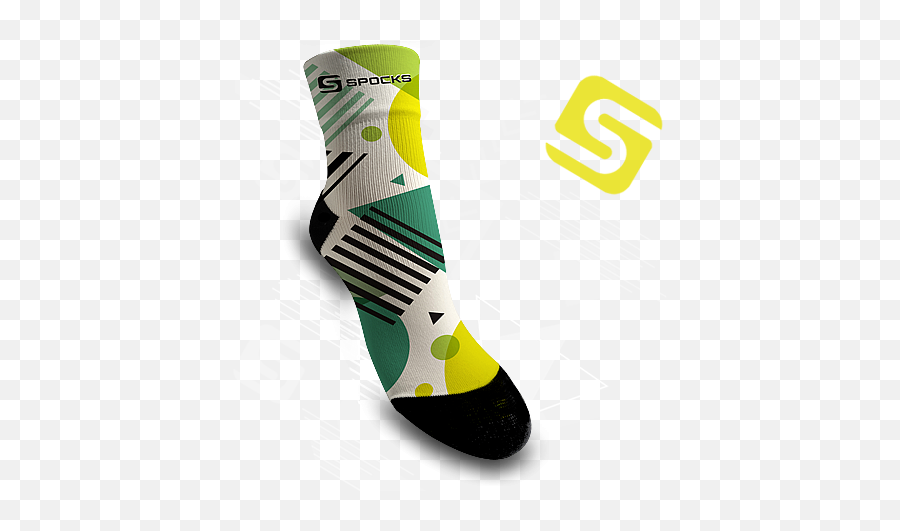 Socks Classic - Športne Nogavice Emoji,Tisk Tisk Emoticon