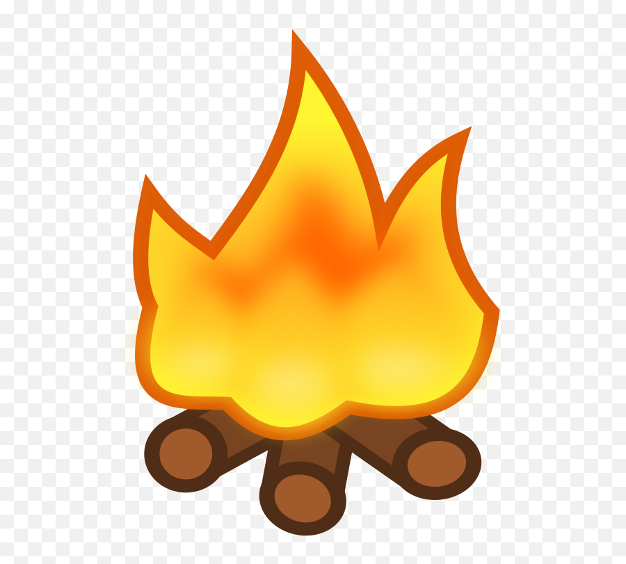 Campfire Clipart Emoji Campfire Emoji - Campfire Emoji,Flame Emoji