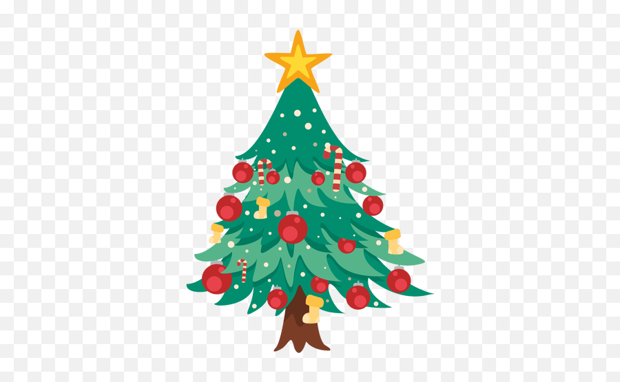 Christmas Tree Icon - Holiday Christmas Tree Clip Art Free Emoji,Christmas Tree Emoticon