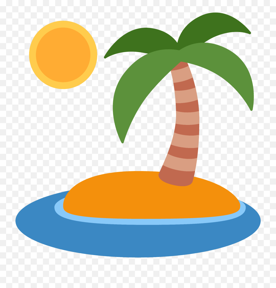 Desert Island Emoji Meaning With - Desert Island Emoji,Volcano Emoji