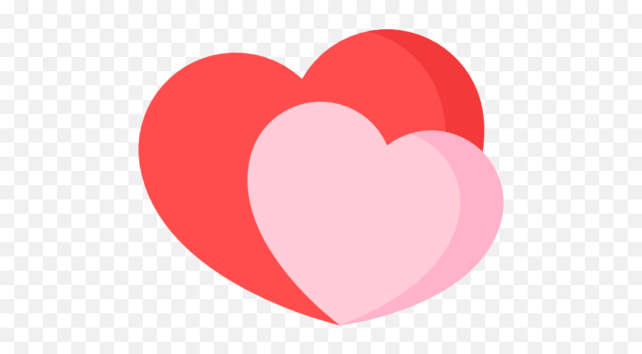 Love - Free Shapes Icons Emoji,2 Pink Heart Emoji