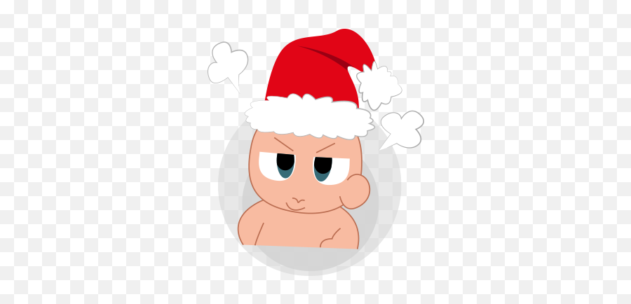 Baby Emoji Mery Christmas By Kien Bui Van,Ritual Emoji