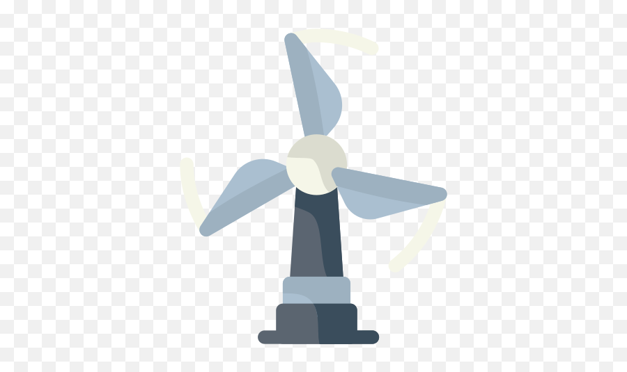 Windmill Wind Power Ecology Eco Icon In Nature And Emoji,Leaf In Wind Emoji