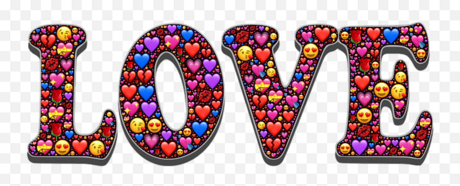 Mq Love Words Emojis Emoji Sticker - Dot,Emoji Words