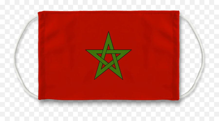 Morocco Flag Face Mask - Horizontal Emoji,Swiss Flag Emoji