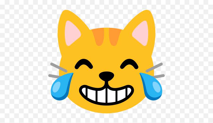 Cat With Tears Of Joy Emoji - Cat Emoji,Joy Emoji Png