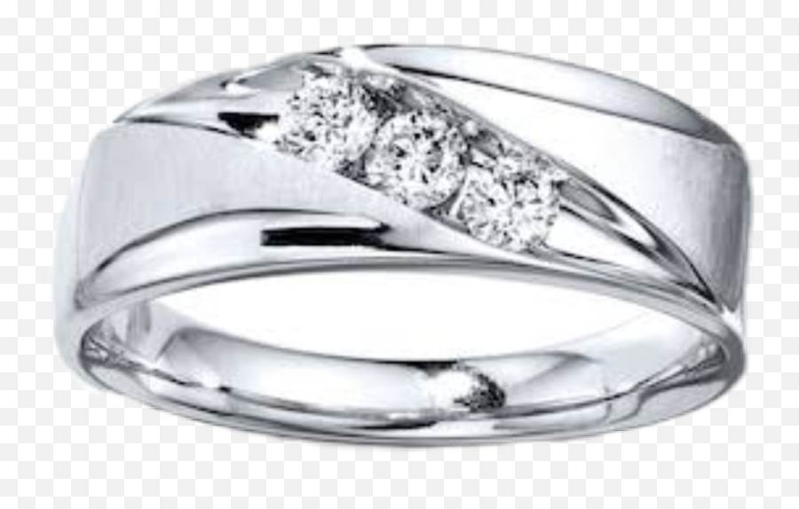 Rings Ring Weddingrings Sticker - Mens 3 Diamond Wedding Band Emoji,Wedding Ring Emoji