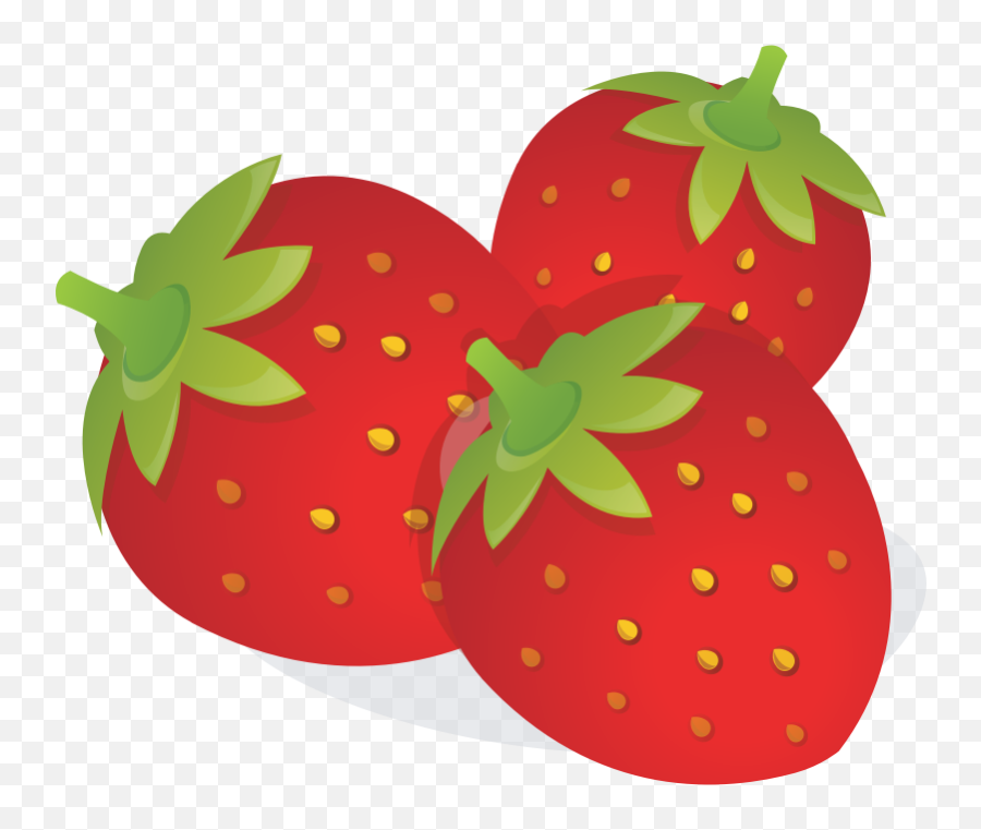 Strawberry Free To Use Clip Art 2 Wikiclipart - Clipartix Strawberry Clipart Emoji,Strawberry Shortcake Emoji