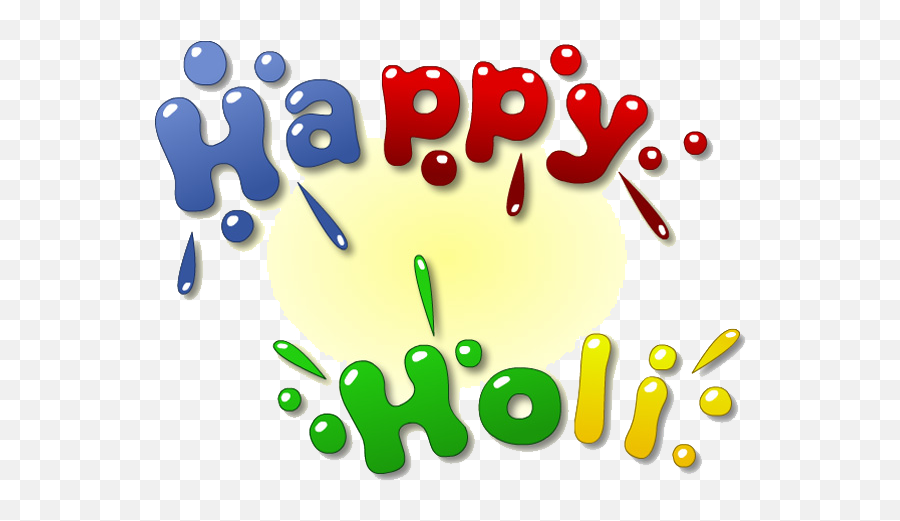 Happy Holi Text Free Download Png - Transparent Happy Holi Png Emoji,Holi Emoji