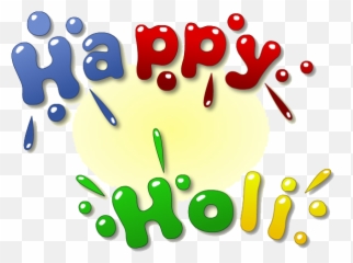Happy Holi Text Free Download Png - Transparent Happy Holi Png Emoji,Holi Emoji