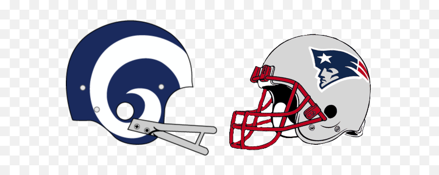 Ramspatriotsnfl Ilovefootball Sticker By Anna - Bills Vs Patriots Helmets Emoji,Super Bowl Emoji 2