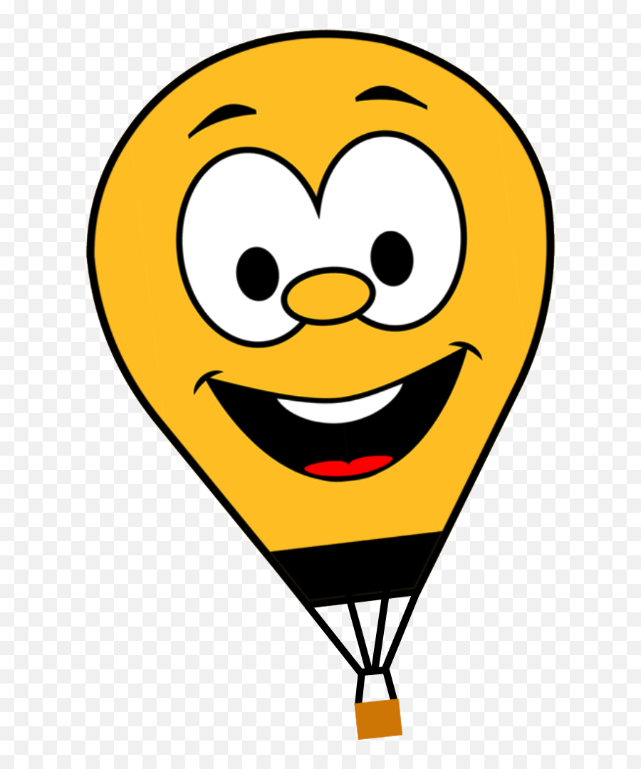 About - Happy Emoji,Hot Air Balloons Emoticons For Facebook
