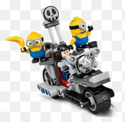Lego Minions 75549 Unstoppable Bike Chase - Minion Lego Like Toy Emoji,Minions Emotion Png