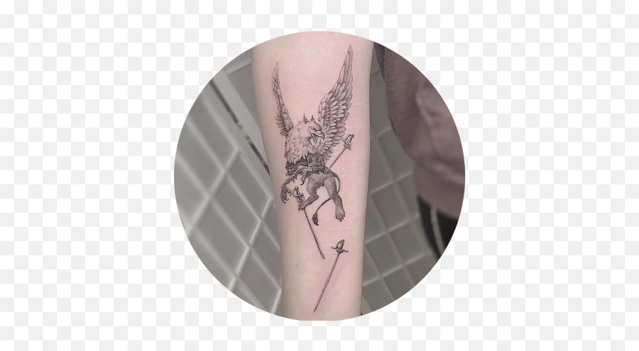 Home - Mythical Creature Emoji,Control Over Emotions Tattoo