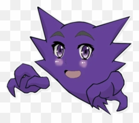Pokemon Meme Face Stickers - Haunter Pokemon Step By Step Emoji,Pokemon Emotions Meme