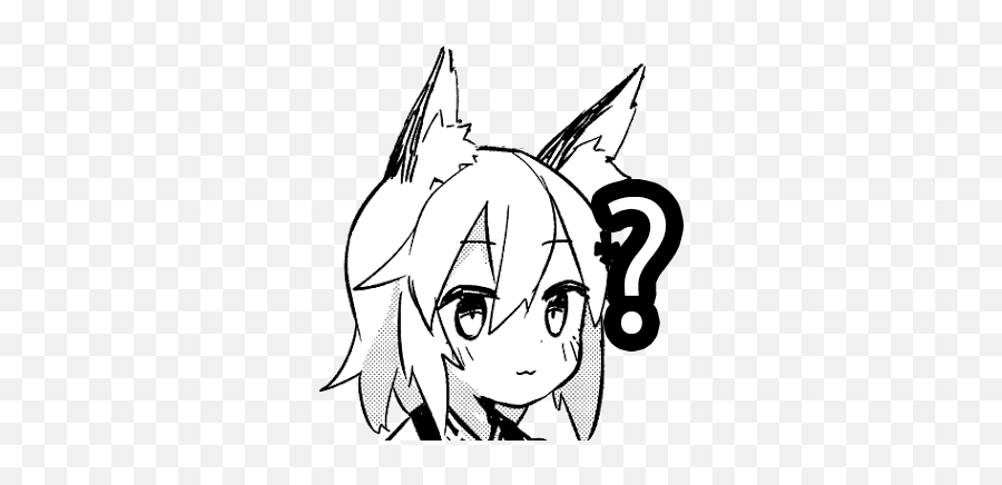 Memes - Confused Senko Emoji,Emoticon Gambateh