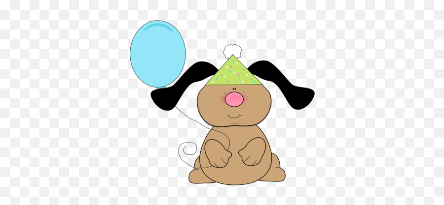 Cute Clip Art Birthday - Birthday Dog Clipart Transparent Background Emoji,Emoticon Happy Birthday Dog