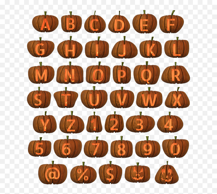 Jack - Ou0027lantern Font Traditional Halloween Typeface Fc100v Emoji,Typography With Neutral Emotion