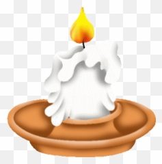 Candle Gif - Vela Png Gif Emoji,Christmas Candle Emojis