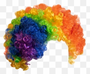 Clownwigstickerremix Payaso Peluca Sticker By T - Peluca De Payaso Png Emoji,Emojis De Payasos