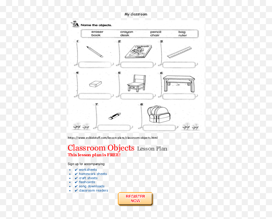 Doc Classroom Objects Lesson Plan Hong Jean - Academiaedu Vertical Emoji,Emotion Sports Wheel Worksheet