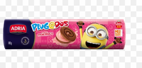 Adria Plugados Morango 140g Emoji,Emoticon De Morango