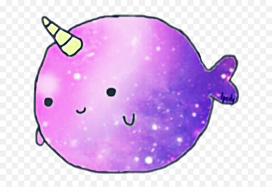 Narwhal Cute Kawaii Sticker - Cute Kawaii Narwhal Emoji,Narwhal Emoji