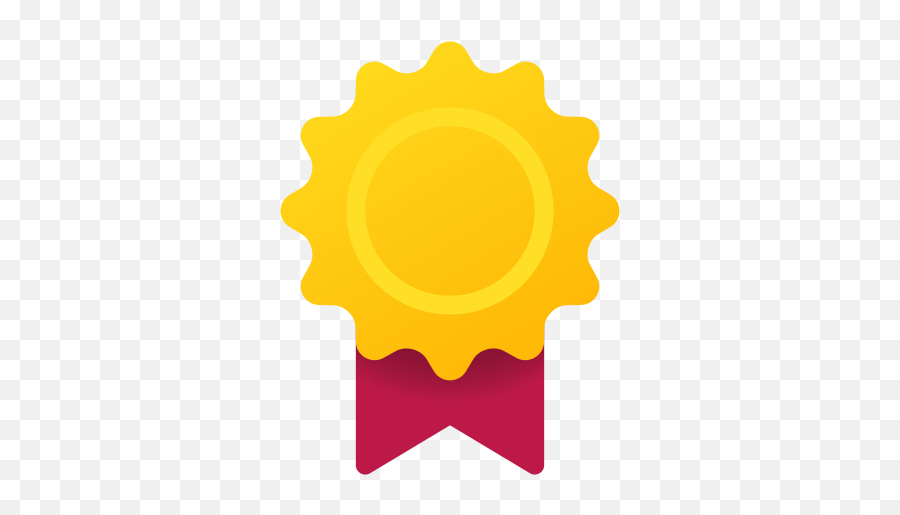 Icono De Premio Estilo Fluency - Happy Emoji,Saludo Militar Emoji