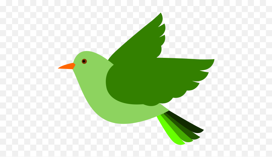 Bird Flying Clip Art - Clip Art Library Transparent Bird Clipart Emoji,Flying Bird Emoji