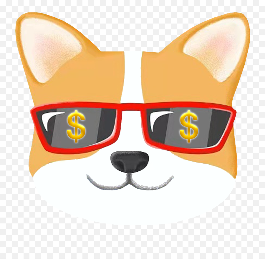 Sunglassesdoge - Happy Emoji,Corgi Emoticon Set