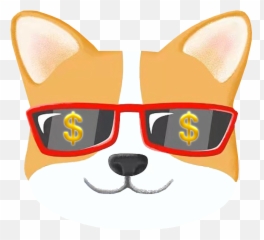 Sunglassesdoge - Happy Emoji,Corgi Emoticon Set