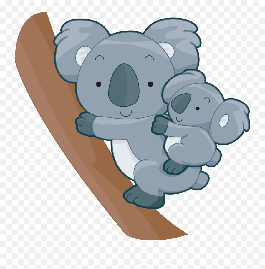 Cute Koala Bear Koalas Koala Drawing - Koala With Baby Cartoon Emoji,Koala Bear Emoji