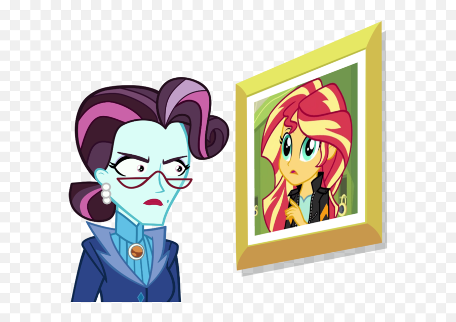 Angry Derpibooru Import Equestria - Equestria Girls Principal Emoji,Fake Emotions Meme