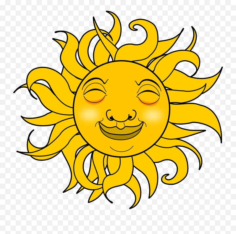 Sunshine Clipart - Clipart Library Smiling Sun Gif Png Emoji,Emoticon For Lobster