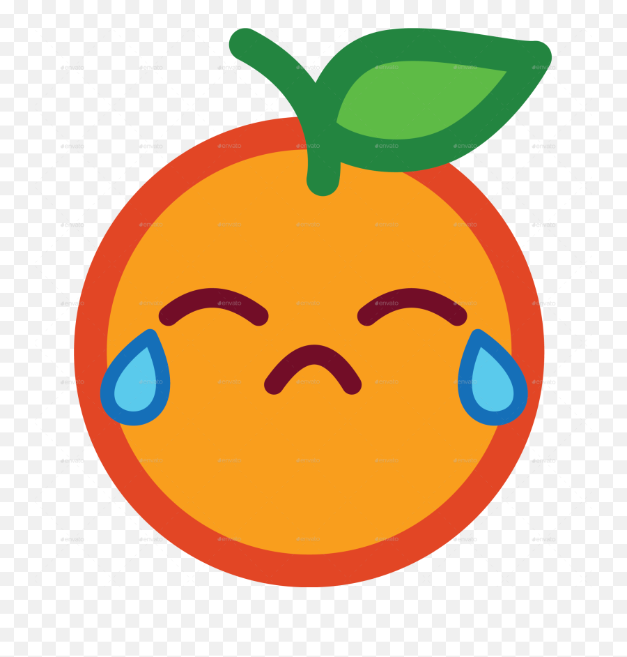 Orange Emoticon Emoticon Orange Cute Emoji,Emoticons Svg File