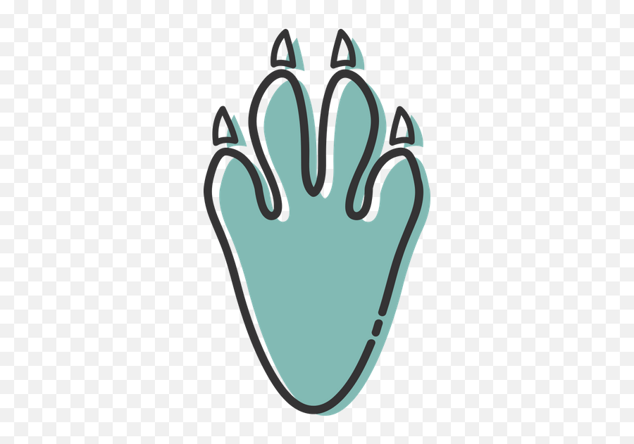 Rabbit Animal Paw Print Icon - Canva Emoji,Live Long And Prosper Emoji